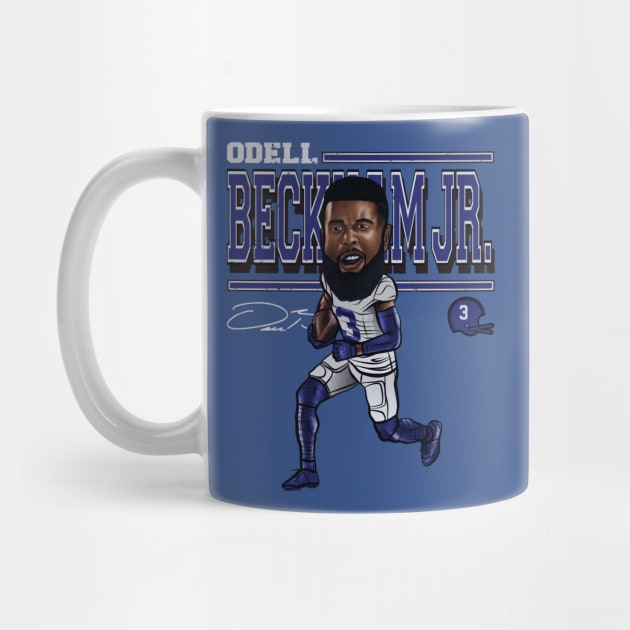 Odell Beckham Jr. Los Angeles R Cartoon by Buya_Hamkac